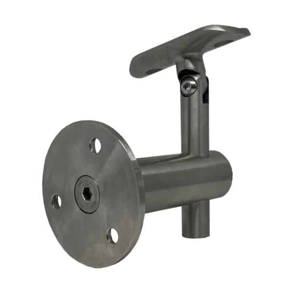 Modern Round Adjustable Height Wall Mounted Handrail Bracket (MHBW)