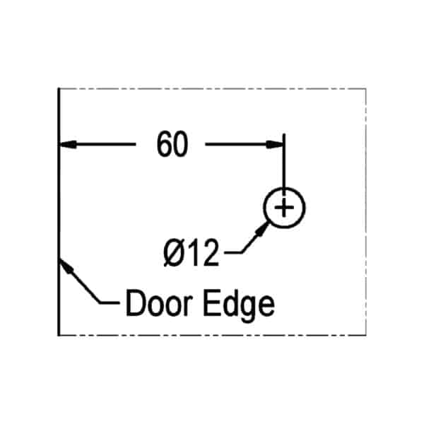 Modern Oblong Pull Knob Set (MK50)