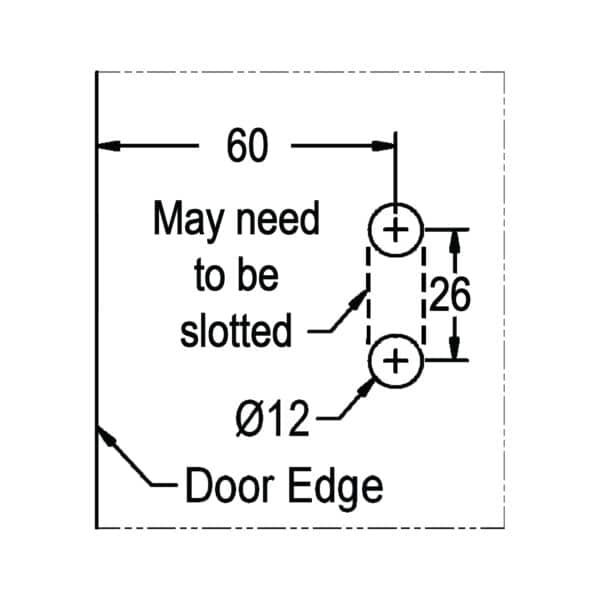 Modern/Elite Oblong Pull Knob Set (MKS50/SK50)