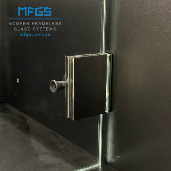 Modern 90° Glass to Wall/Square Post Pool Gate Latch (ML90-WP)