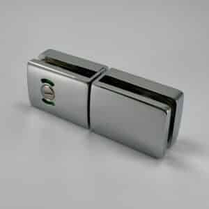 Modern Slide-On Glass to Glass Pivot Door Privacy Latch (MPL2)