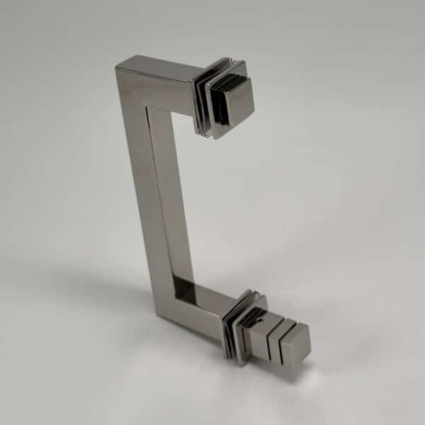 Modern Square Pull Handle with Knob & Button (MS152K)