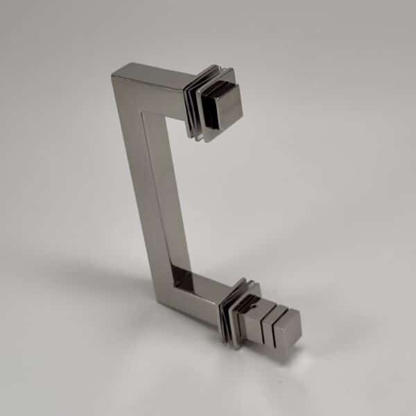 Modern Square Pull Handle with Knob & Button (MS152K)