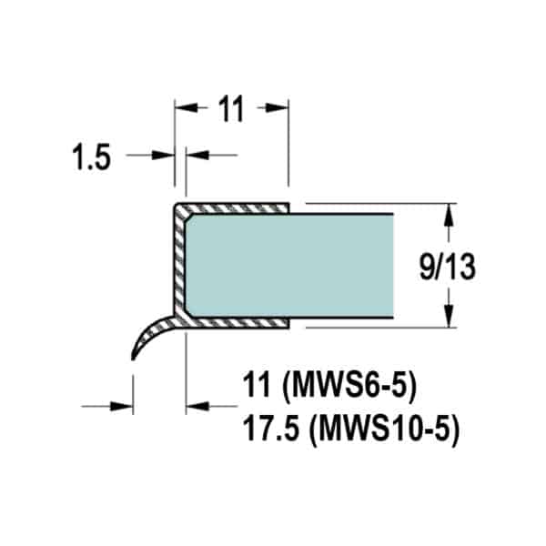 Modern Shower Waterseal (MWS-5)