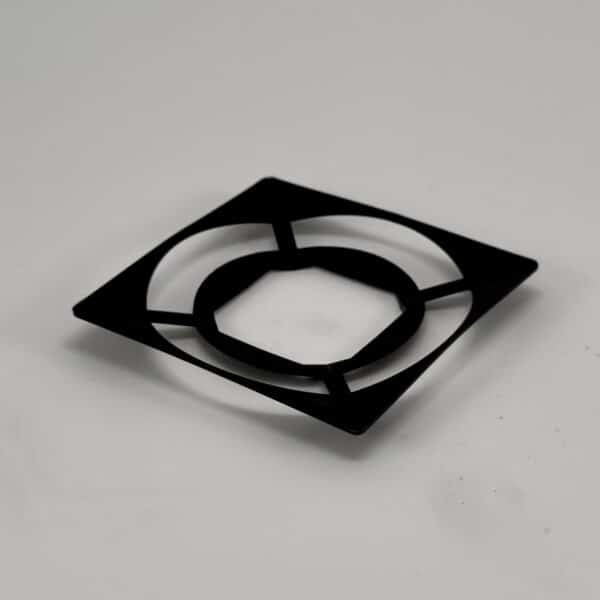 Sentinel Black Nylon Square Spigot Cover Plate Insert