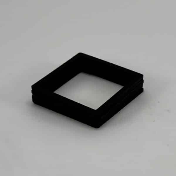 Sentinel Black Nylon Square Spigot Cover Plate Packer