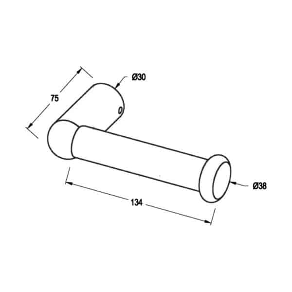 Elite Toilet Roll Holder (TRH1)
