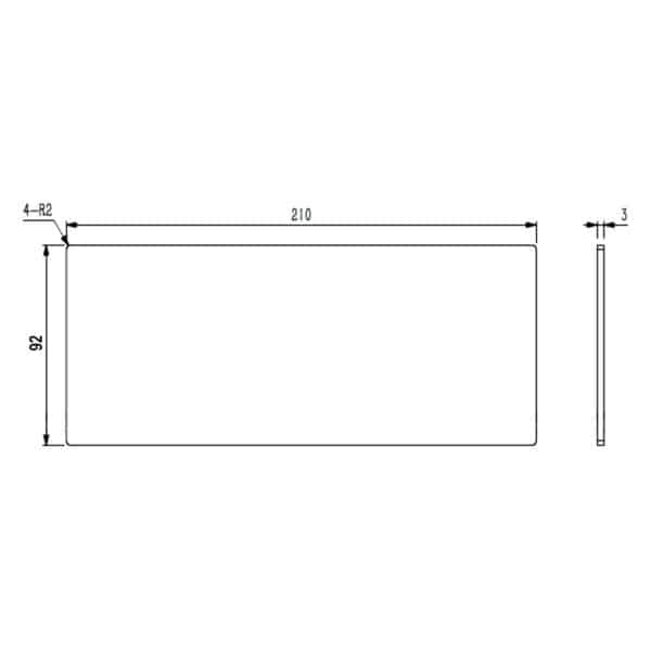 Mill Stair End Cap for Modern 106 Based Fixed Channel