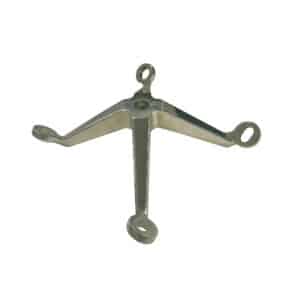 Elite 4-Way 90° Heavy Duty Post Fix Spider Fitting (446/4/90)