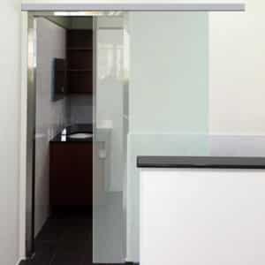 GCC Brisa 60 Sliding Glass Door - Ceiling/Wall Mount Kit