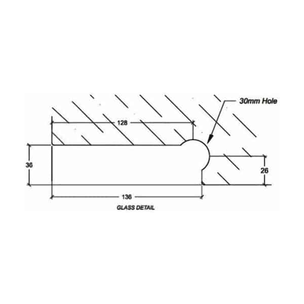 Casma Heavy Duty Top Patch Fitting (CAS.42020)