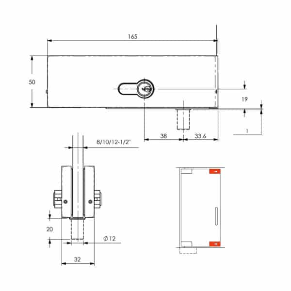 Casma Corner Patch Lock (CAS.48700)