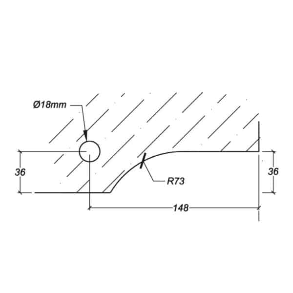 Casma Corner Patch Lock (CAS.48700)