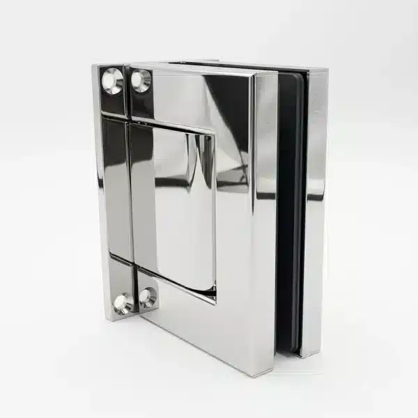 Casma Latus Glass to Wall Hydraulic Hinge with Standard Fixing Plate (CAS.4LC1S)