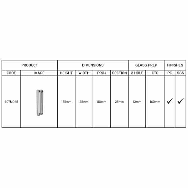 GFS Elliptical Pull Handle (E07M088)