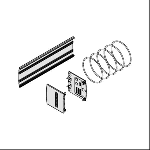 GEZE Levolan 60 Sliding Glass Door - Ceiling Mount Installation Kit (GL60C-...)