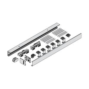 GEZE Levolan 60 Sliding Glass Door - Ceiling Mount Installation Kit (GL60C-...)