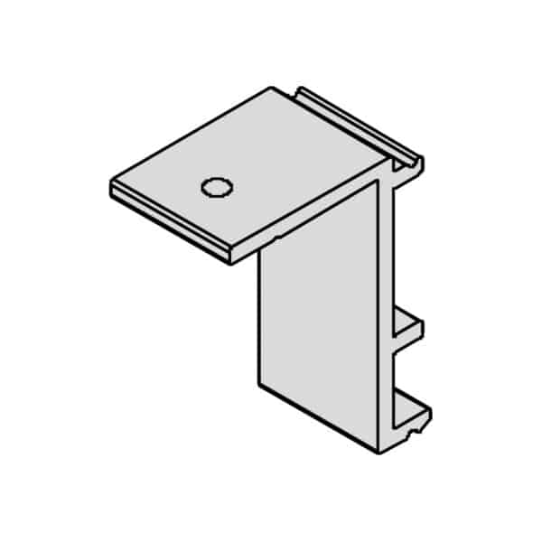 GEZE Perlan 100mm Clip Cover - Per Metre (GP100CC)