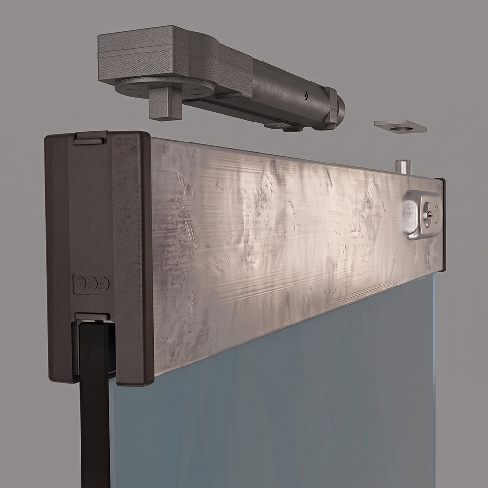 GCC Locking Top Pivoting Door Rail for COC (GR42-...)