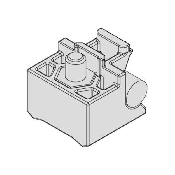 Additional Sliding Glass Door Hardware Kit for GEZE Rollan 80 (GR80.DK)