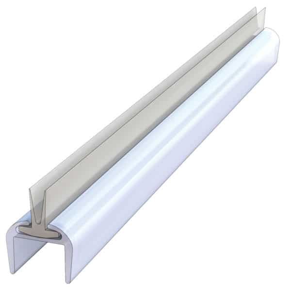 Kilargo 10mm Glass Clear Polycarbonate Door Seal