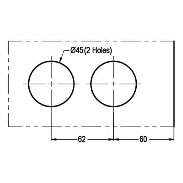 Modern Lever Lockset to Glass Sidelite