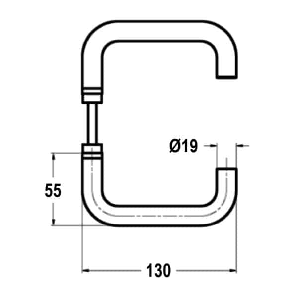 GCC Lever Lockset to Timber or Aluminium Jamb (LLJ-01/S2)