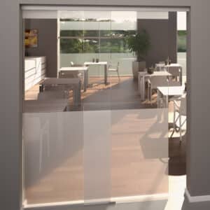 GEZE Levolan 120 Sliding Glass Door - Ceiling Mount Installation Kit (GL120C-...)