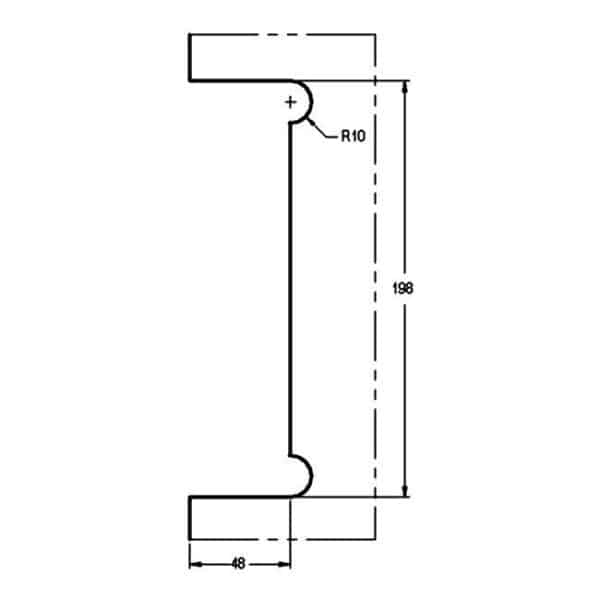 Modern Centre Patch Keeper to suit MP300 (MP320)
