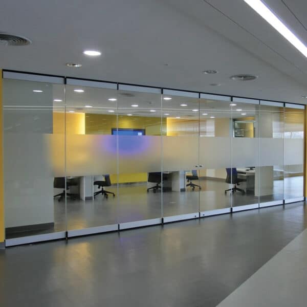 GCC Folding Glass Door System - Rail Type