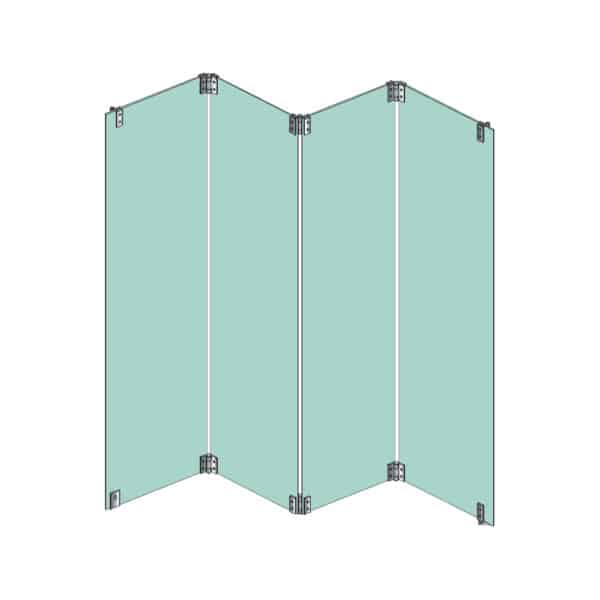 GCC Folding Glass Door System - Patch Type