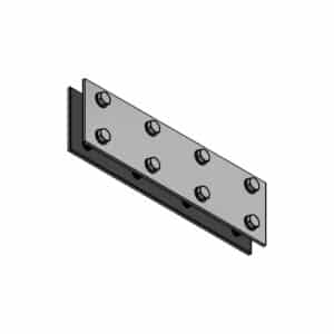 Modern Structural Glass Splice Bracket