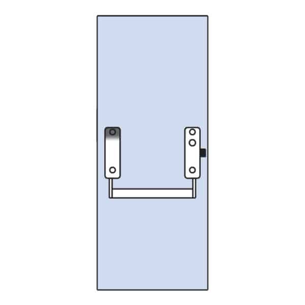 Panic Exit Device Set with 1 x Locking Point (Middle)