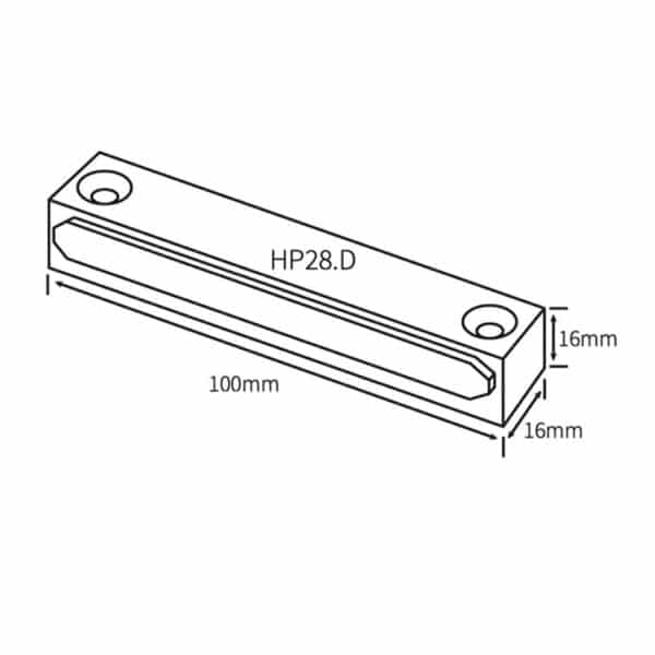 Stella Double Transom Mount Stop (SPF28D)