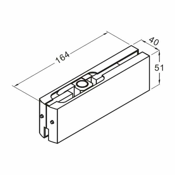 Juralco Heavy Duty Top Patch Fitting (XL20)