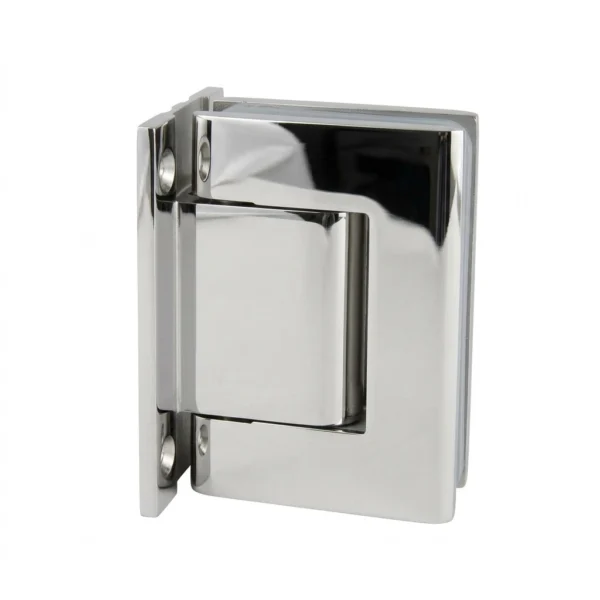 Biloba Non Hold Open Wall to Glass Hydraulic Hinge Set with Centre Fixing (19-SH/071)