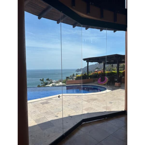 GCC Stacking Glass Door System - Rail Type