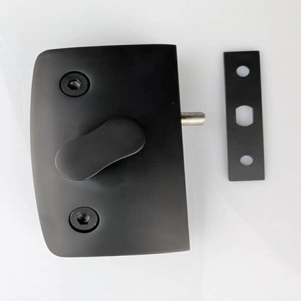 Elite Crest Sliding Door Privacy Latch - Glass to Wall