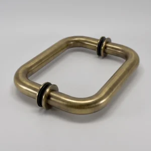Modern Double D Shower Pull Handle Set (M152)