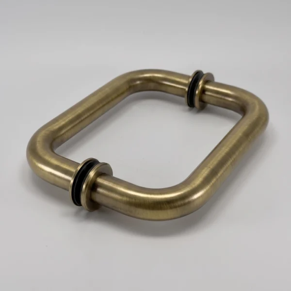 Modern Double D Shower Pull Handle Set (M152)