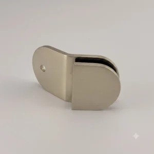 Modern 135° Round Glass to Wall Shower Bracket (MBR135)
