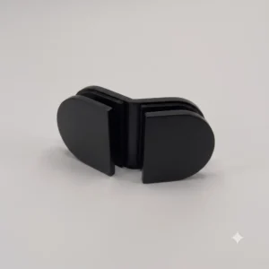 Modern 135° Round Glass to Glass Shower Bracket (MBR135D)