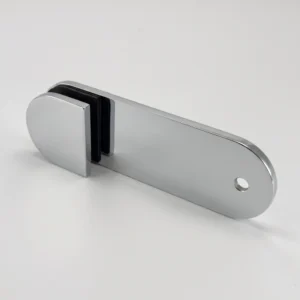 Modern 180° Round Glass to Wall Shower Bracket (MBR180x150)
