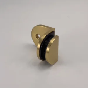 Modern 90° Round Glass to Wall / Floor Shower Bracket (MBR90SB)