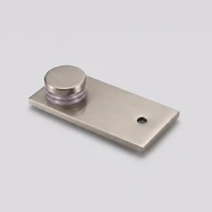 Modern 180° Square Glass to Wall Shower Bracket (MBS180/B)