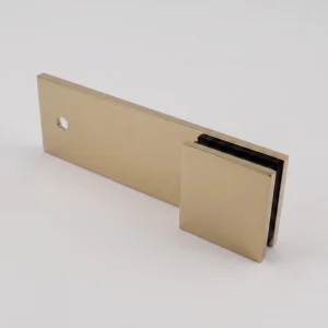 Modern 180° Square Glass to Wall Shower Bracket (MBS180x150)