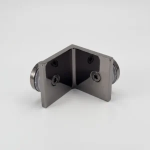 Modern 90° Square Glass to Glass Shower Bracket (MBS90D/B)
