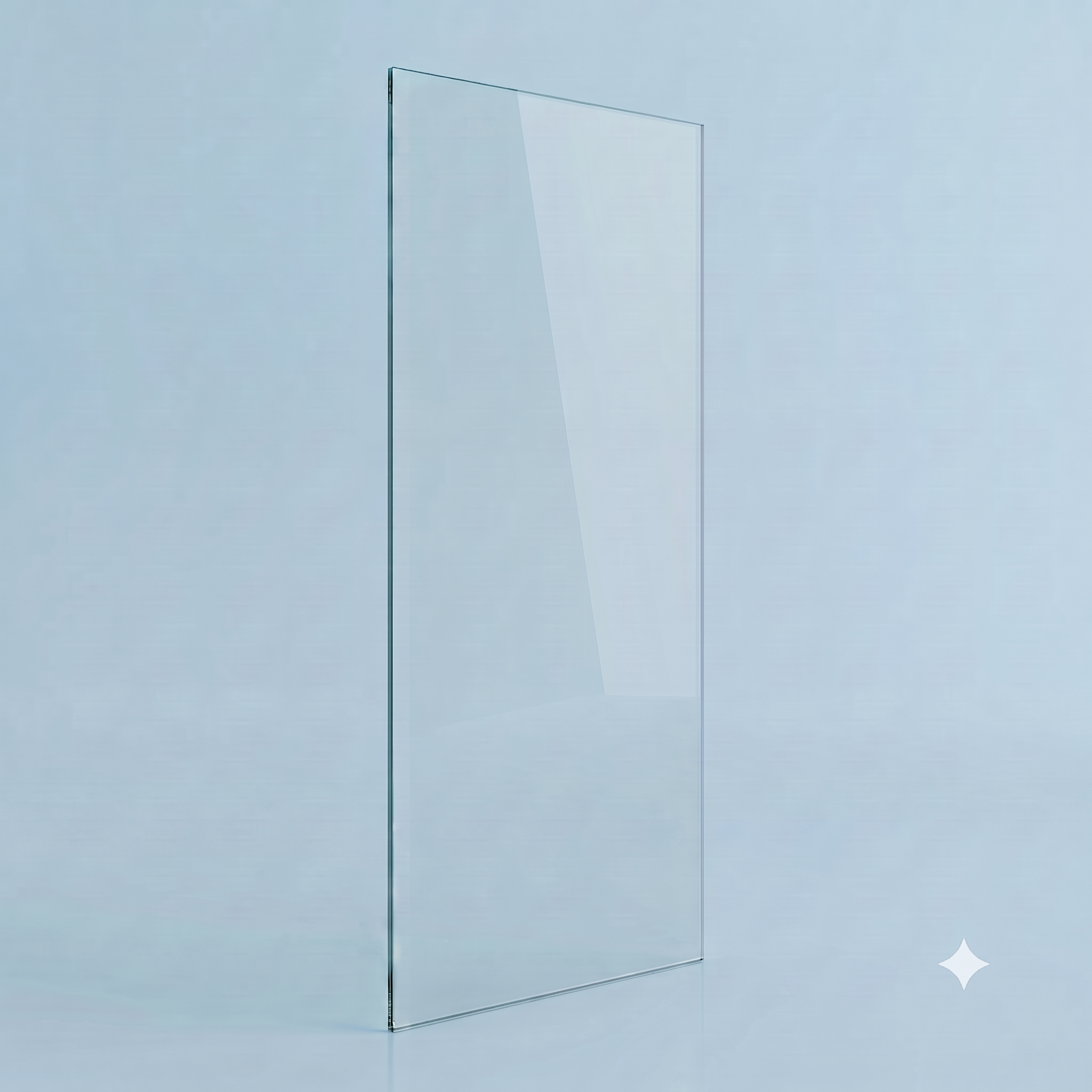 Modern Single/Return Shower Panel (No Bracket Holes)