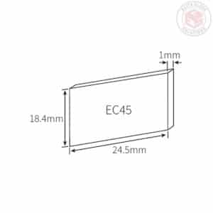 Elite End Cap for CH18 Shower Channel Mitred 45° (EC45)