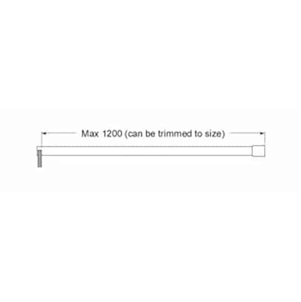 Elite Round Cut to Length Over Panel Bracing Bar (GWB1200.OPF)